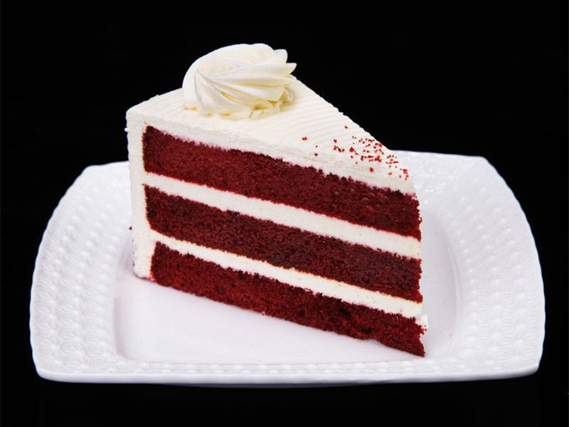 Red Velvet Cake Cutting