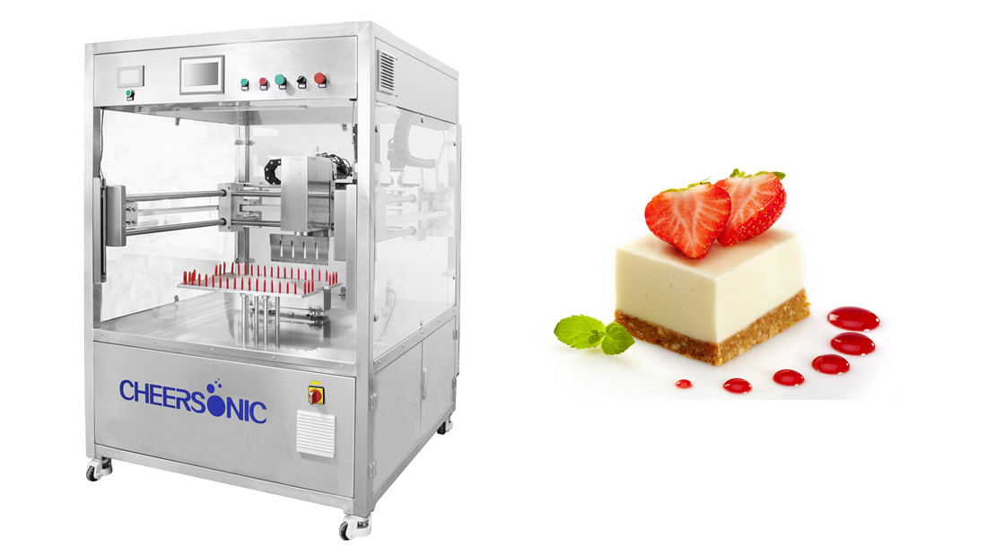自动蛋糕切片机用于面包店 - 切割各种冷冻圆形产品 - 杭州驰飞