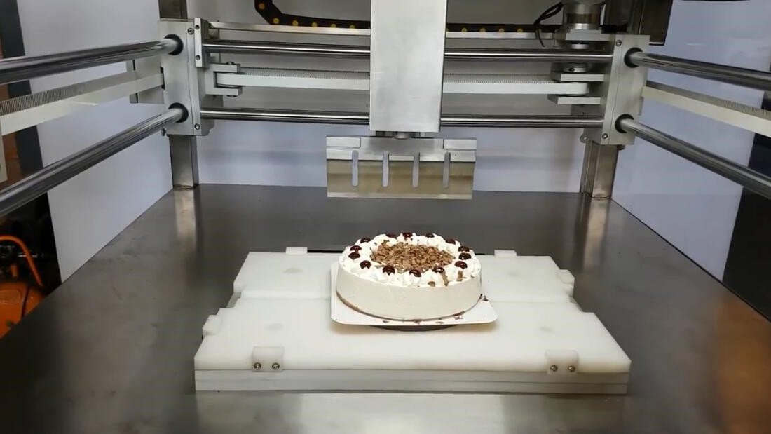 パン チーズ ケーキ用超音波カッター マシン