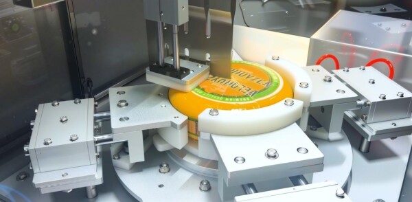 Round Cheese Wheel Portion Cutter | Fixed-Weight Portioning