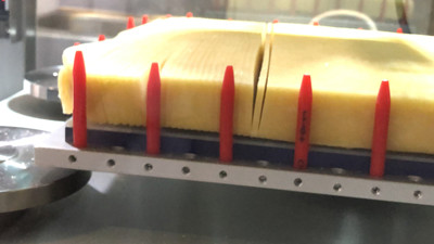 奶酪切片机 - 奶酪切割机 - 超声波切割 - 杭州驰飞超声波