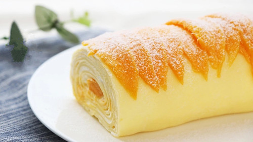Mango Almond Melaleuca - How do you want to cut cake roll?