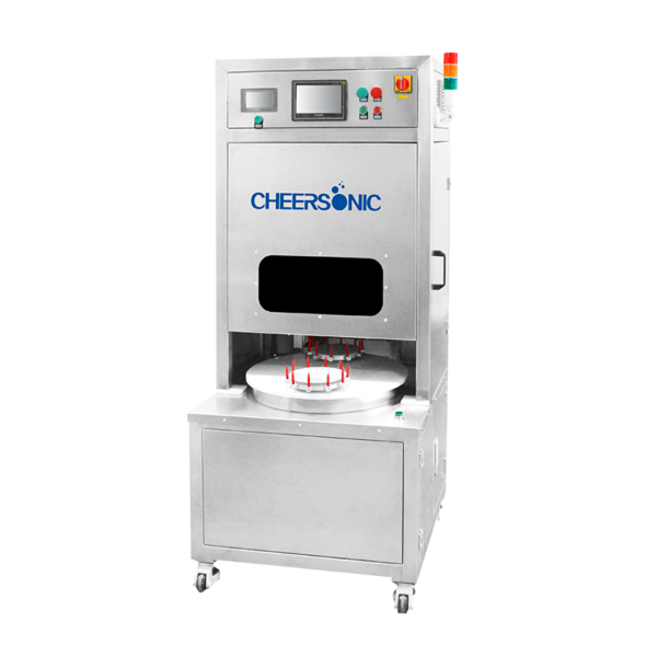 Cut Round Cake - Ultrasonic Cake Cutting Machine - Cheersonic