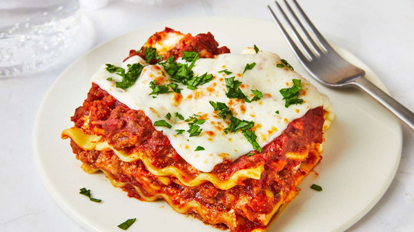 slice of lasagna