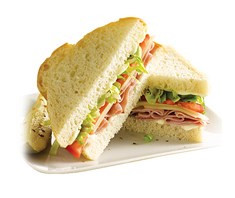 sandwich snijden