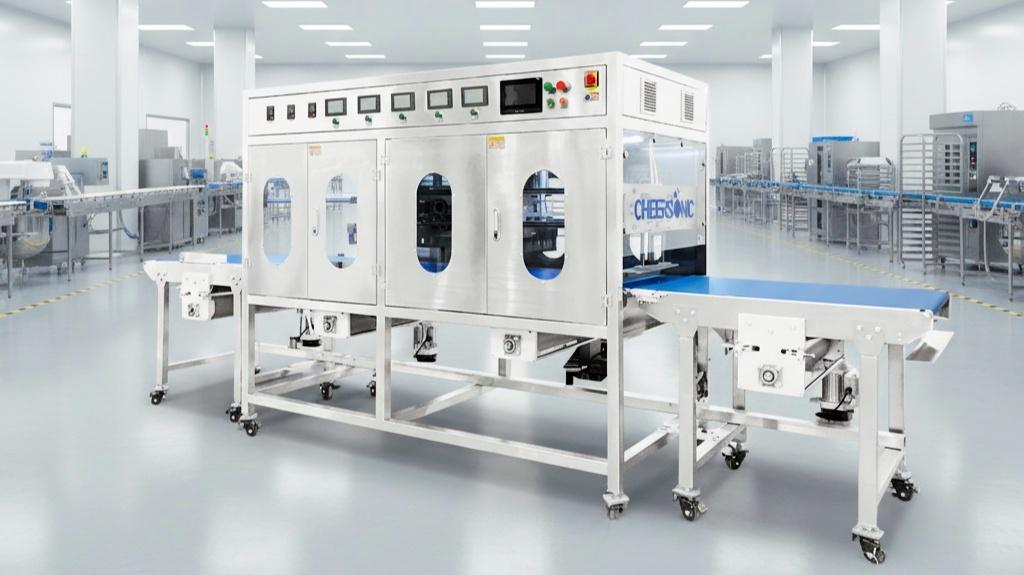 Ultrasonic Pound Cake Cutting Machine - Cheersonic Cake Cutter