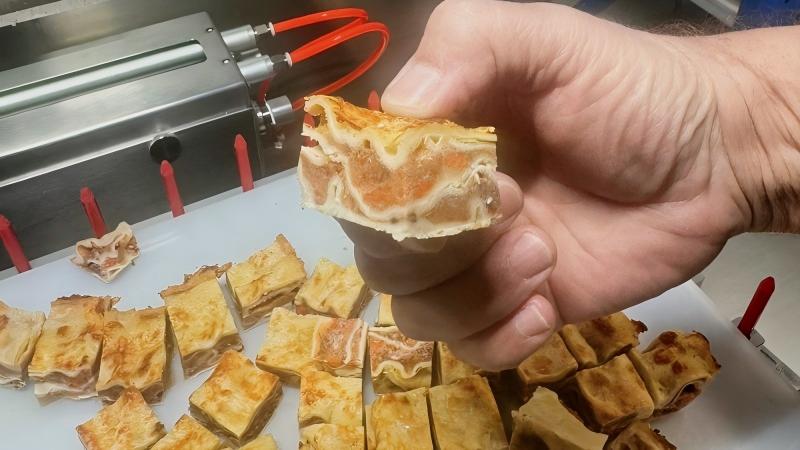 Ultrasonic Cutting Machine for Cutting Pasta | Bakery Equipment