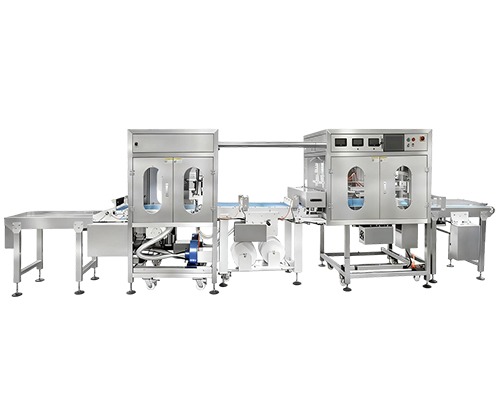 Machine de découpe et d’emballage par ultrasons pour gâteaux roulés UFM2500P